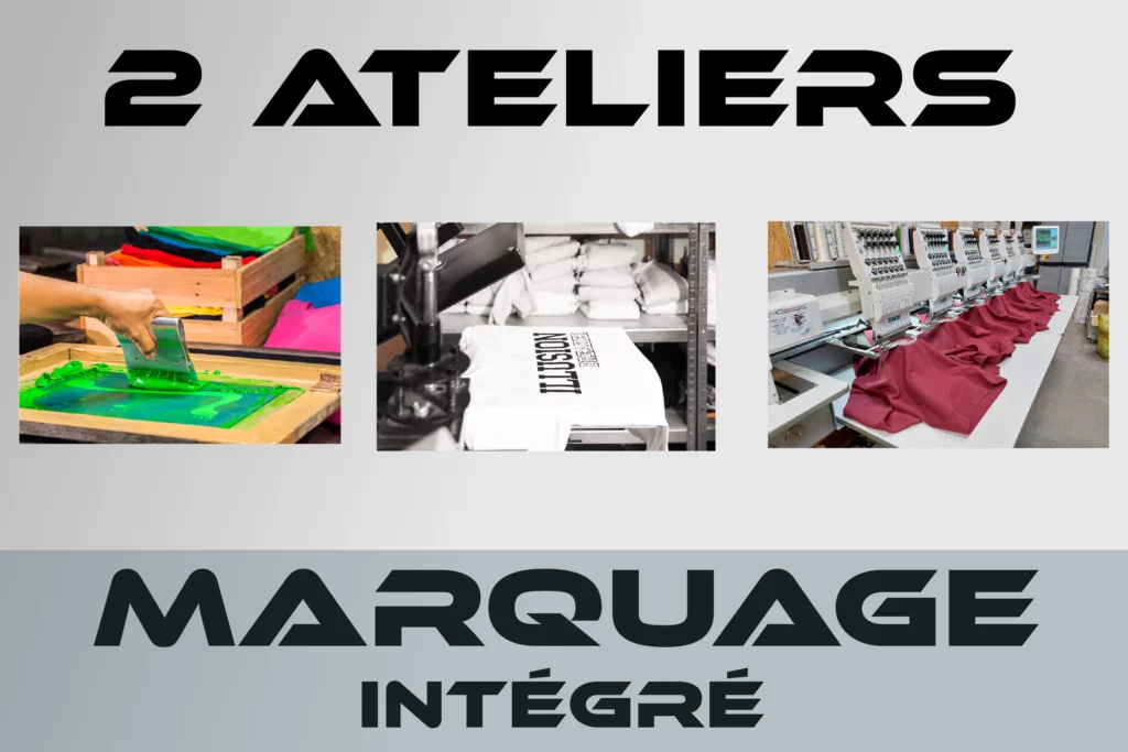 Ateliers de marquage intégré à l'imprimerie Atlantique