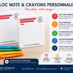 Le bloc note personnalisé