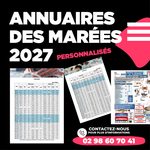 Annuaire de marée 2027 ! Offrez les à vos clients